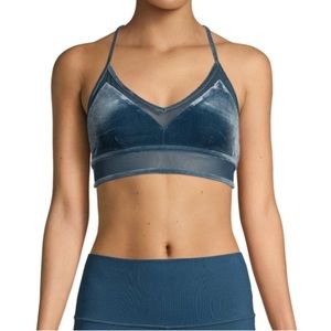 Alo Yoga Velour/Velvet Sports Bra